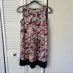 J Jill Wearever Collection Floral Midi Dress